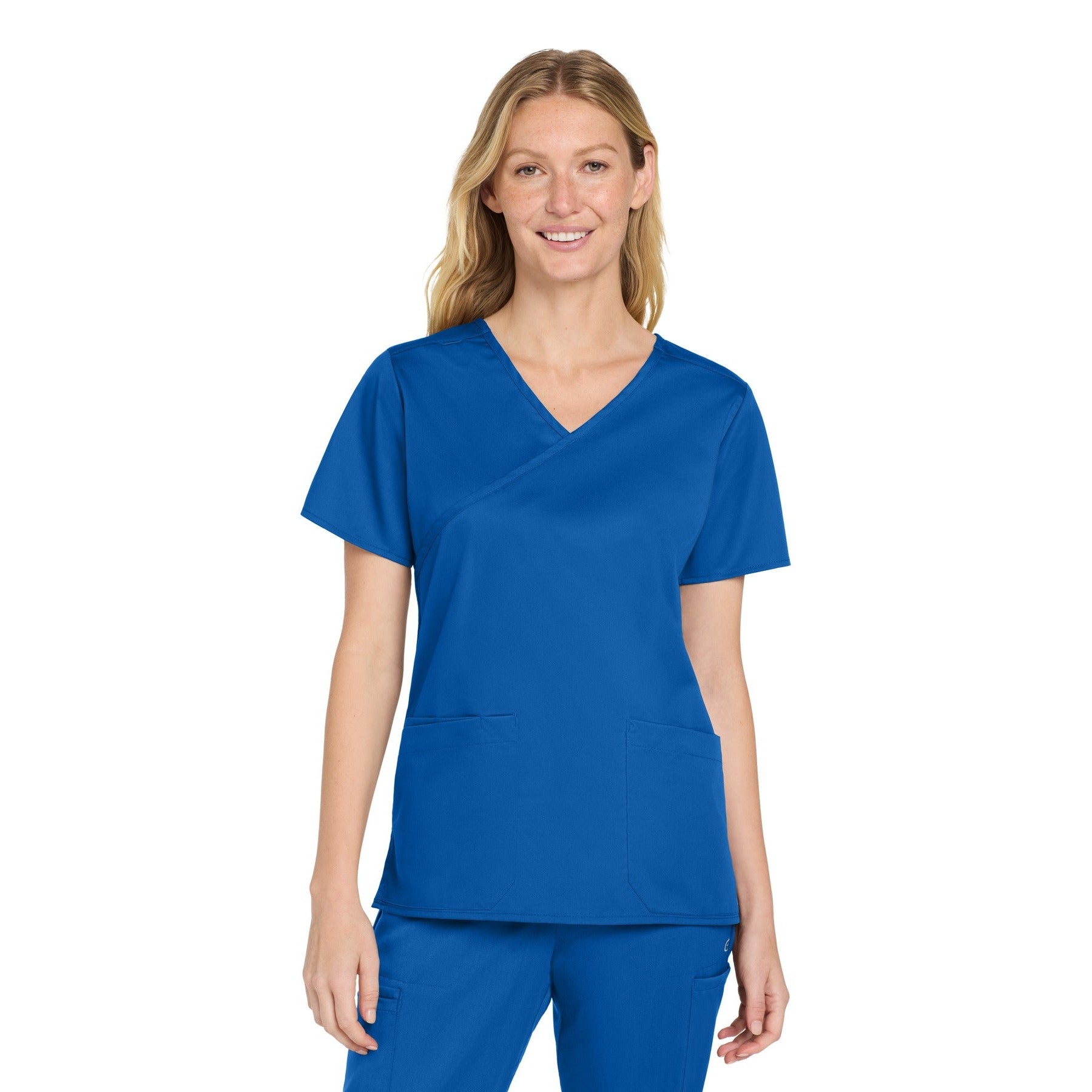 Wink-Wink® Women's WorkFlex™ Mock Wrap Top WW4760-MedTech-5
